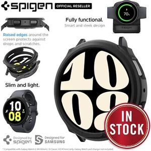 For Samsung Galaxy Watch 6 44 40mm Classic 47 43mm Case SPIGEN Liquid Air Cover - Picture 1 of 23