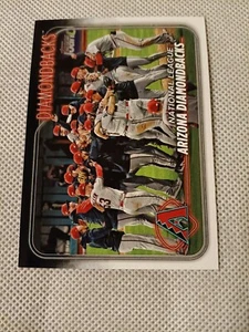 2024 Arizona Diamondbacks D-Backs Topps Baseball Team Karte #558 - Bild 1 von 2