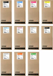 Original Tinte EPSON Stylus Pro 7700 7890 7900 9900 / T5961 T5962 T5963 -T5969 - Bild 1 von 2
