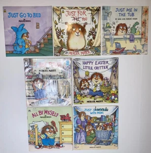 Little Critter paperback Books by Mercer Mayer (LOT OF 7) VINTAGE - Picture 1 of 12