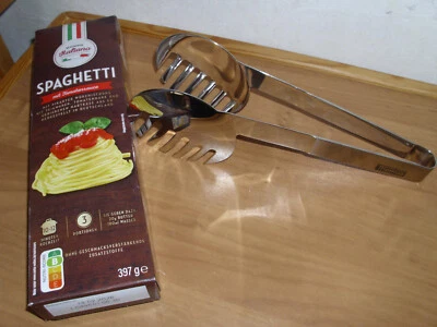 THOMAS Kitchen LOFT Edelstahl  Spaghetti-Zange; nur kurz gebraucht!! - Bild 1 von 4