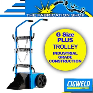 CIGWELD ARC Welding Trolley UPR Welder Machine Cart Wheels G Cylinder W4011505 - Picture 1 of 7