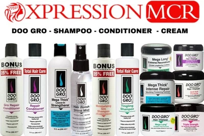 Doo Gro Triple Strength Shampoo - Conditioner - Lotion Full Range UK Seller