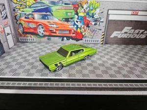 Hot Wheels '67 Dodge Charger green Diecast Collectible 1:64 Scale USED - Picture 1 of 17