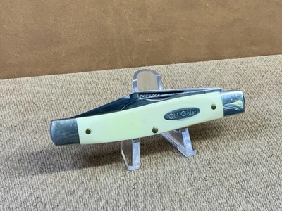 Old Cutler Stockman No. 521 2 Blade Folding Pocket Knife Prov USA - Image 1 of 4