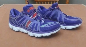 Brooks Pure Flow Womens Purple Walking Shoes Size 8 - Picture 1 of 19