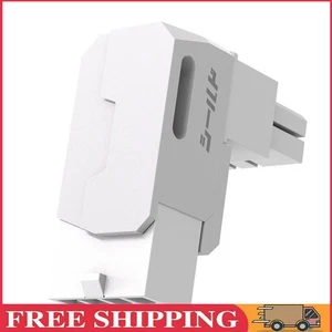 8-Pin PCIe GPU Power Adapter Right Angle 90-Degree Angled Connector (White STD) - Bild 1 von 12