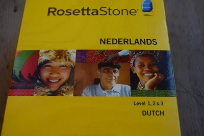 Rosetta Stone 1 2 & 3 Dutch Nederlands Personal Edition Netherlands  V3 - Image 1 of 2