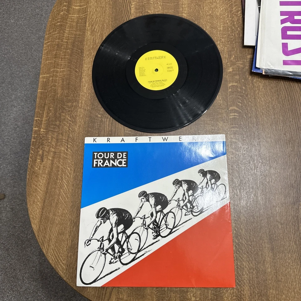 KRAFTWERK 12" SINGLE - TOUR DE FRANCE (LONG VERSION)    *EX IN EX SLEEVE* - Imagem 1 de 4