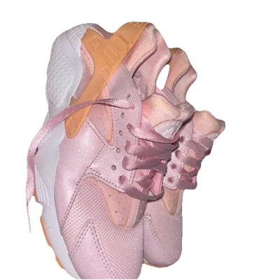 Nike Huarache Run Toddler Youth US Size 4.5Y Prism Pink 859592-600 Sneaker Shoes - Image 1 of 4