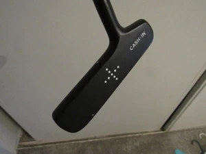 Vintage Spalding Cash in Black 2 way putter. very good!!! 35 inches,all original - Picture 1 of 5