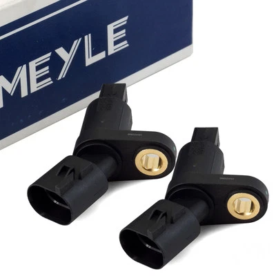 2x MEYLE ABS-Sensor für AUDI A3 TT SEAT Leon 1M1 SKODA VW Golf 4 Lupo Caddy 2 - Bild 1 von 3