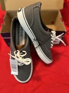 Tenis informales con cordones IZOD Rangley para hombre - Zapatos informales, grises, talla 11 - Imagen 1 de 10