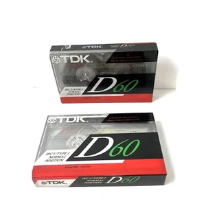 TDK D-60 Kassettenband - 2er-Pack - Bild 1 von 4