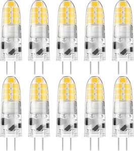2 x DiCUNO G4 LED Light Bulbs, 2W Halogen Equivalent 120LM, Cool White 6000K - Picture 1 of 3