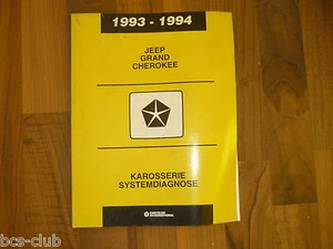 #J115 JEEP GRAND CHEROKEE 1993 1994 KOMPASS MINITRIPMODUL WERKSTATT HANDBUCH - Bild 1 von 1