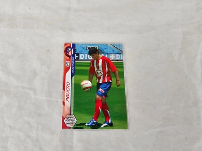 2006-07 Panini MegaCracks MGK La Liga #442 Sergio Agüero Rookie RC Kun Agüero! Foto 1 de 2