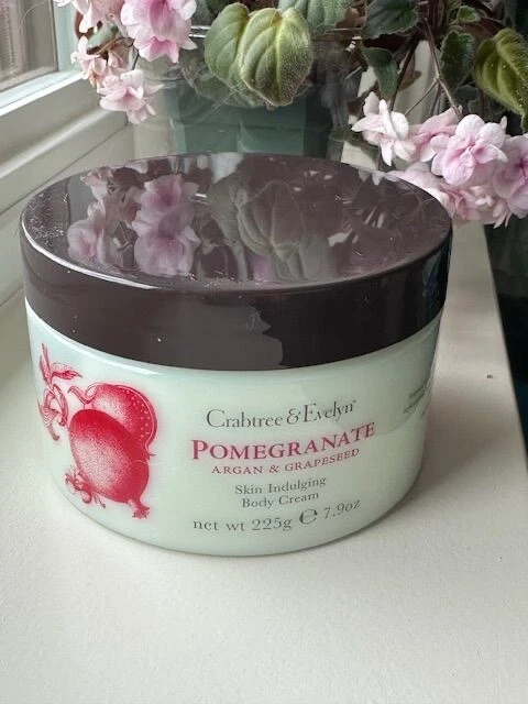 CRABTREE & EVELYN Pomegranate & Argan Oil Skin Indulging Body Cream 7.9 oz - Image 1 of 1