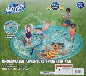Bestway H2O Go! Kids Under Water Adventure Sprinkler Pad Pool 11' ft- New. - Picture 1 of 5