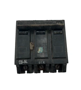 GE THQL32020 3Pole 3PH 20A 240V Circuit Breaker - Picture 1 of 3