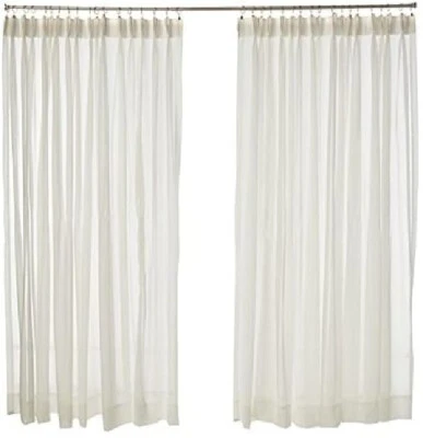 Stylemaster Splendor Pinch 百褶窗帘一对,72 件 2 件 84 英寸米色 — 第 1/2 张图片