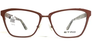 Gafas ópticas ETRO ET2105-669 para mujer ojo de gato marrón topo pastel cachemira - Imagen 1 de 3
