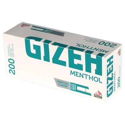 Gizeh Menthol Tubes - Tubes À Cigarettes Stoppeurs Variété Filtre NEU