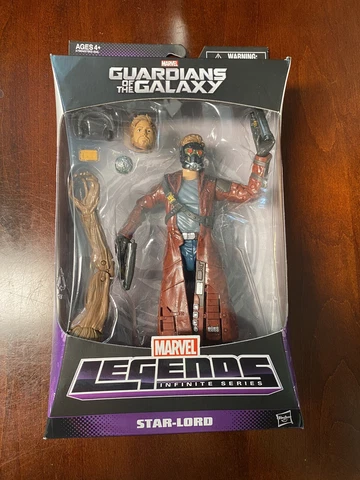 Marvel Legends - Star-Lord - Guardians of the Galaxy - Build A Figure Groot Cover