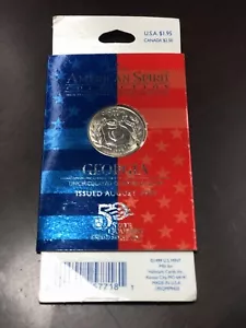 American Spirit Collection Georgia State Quarter Issued August 1999 UNC - Picture 1 of 24