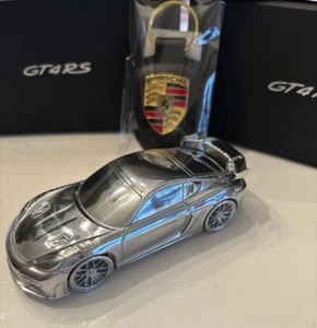 L@@K Stuttgart Promo Porsche 718 Cayman GT4 RS Aluminum 1:43 With Key Chain - Picture 1 of 10