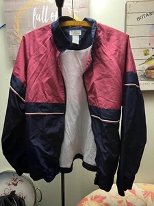 VINTAGE 90s Classic Elements Zip Up Windbreaker Size M - Picture 1 of 5