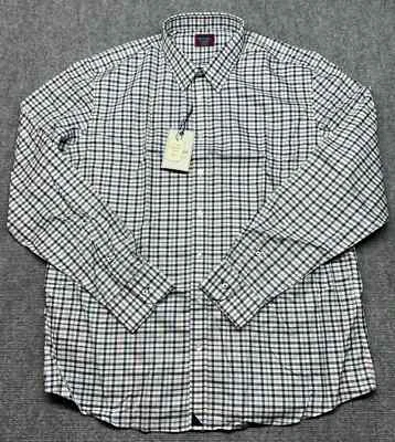 UNTUCKit Seyval WF LT Tall Large Tall Button Up Multicolor Check Long Sleeve New - Image 1 of 4