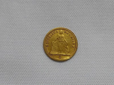 Чилийская монета, 1 песо 1861, золотой км # 133.  Чили Монеда - Изображение 1 из 4