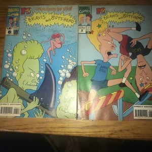 BEAVIS AND BUTT-HEAD #2 MARVEL COMICS 1994 VG ++ - Picture 1 of 2