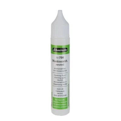 SCHMINCKE KÜNSTLERFARBEN Schmincke Aquarell / Airbrush Maskierstift neutral Hilfsmittel 25 ml 50730