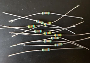 Resistencias axiales de precisión de película metálica 1,62 k ohmios 1/4 W 1 % 11 un. ~ NUEVO ~ - Imagen 1 de 1