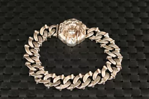 Collection tibet miao silver hand cast leo lion bracelet jewel gift - Picture 1 of 11