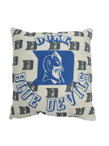 Duke University Blue Devils Mascot Decorative Throw Pillow Vintage Cover