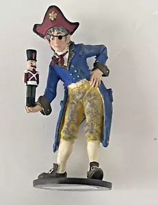 DEPT 56 Resin Figur Ornament Pirat hält einen Nussknacker Figur 4" selten - Bild 1 von 12