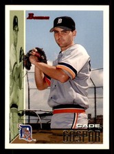 1995 Bowman  #78 Cade Gaspar Detroit Tigers