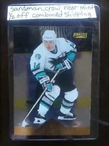 Pinnacle 1996 Ray Whitney San Jose Sharks foil hockey card near mint - Picture 1 of 2