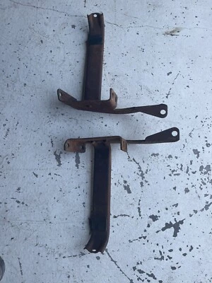1965-66 AMC Ambassador Rear Bumper Brackets Pair Rare - Image 1 of 2