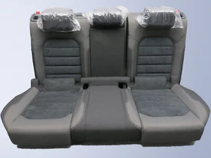 Asientos traseros originales asiento trasero tela Alcantara negro VW Golf 7 VII 5G MK7 - Imagen 1 de 5