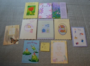 #2 ~ Grußkarten (10) Baby, Freunde, Ermutigung, Geburtstag & vieles mehr - Bild 1 von 4