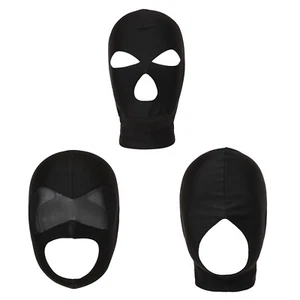 Adult Headgear Halloween Balaclava Hoods Breathable Motorcycle Helmet AU - Picture 1 of 47