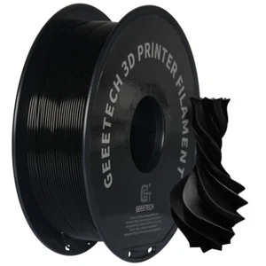 10x Geeetech Impresora 3D Filamento Negro PETG 1.75mm 1KG 3D Impresora Consumibles - Imagen 1 de 8