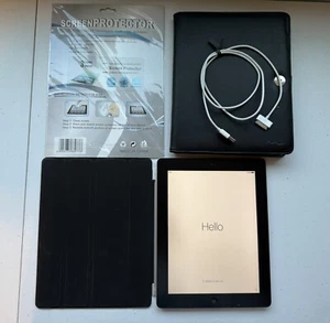 Apple iPad 2 32GB, Wi-Fi, 9.7in Silver Model A1395 Nice Condition - Picture 1 of 9