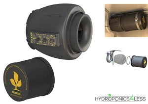 Secret Jardin EC Estrattore Ventilatore Aspirazione Filtri Carbonio DF16 DF25 Controllo Temperatura - Foto 1 di 7
