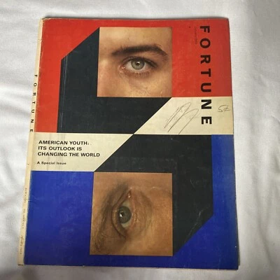 1969 Jan Fortune Magazine American Youth (BM1) - Image 1 of 3