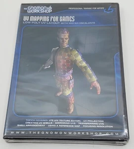 The Gnomon Workshop UV Mapping For Games Mayan Escalantes DVD *NEW SEALED - Picture 1 of 5